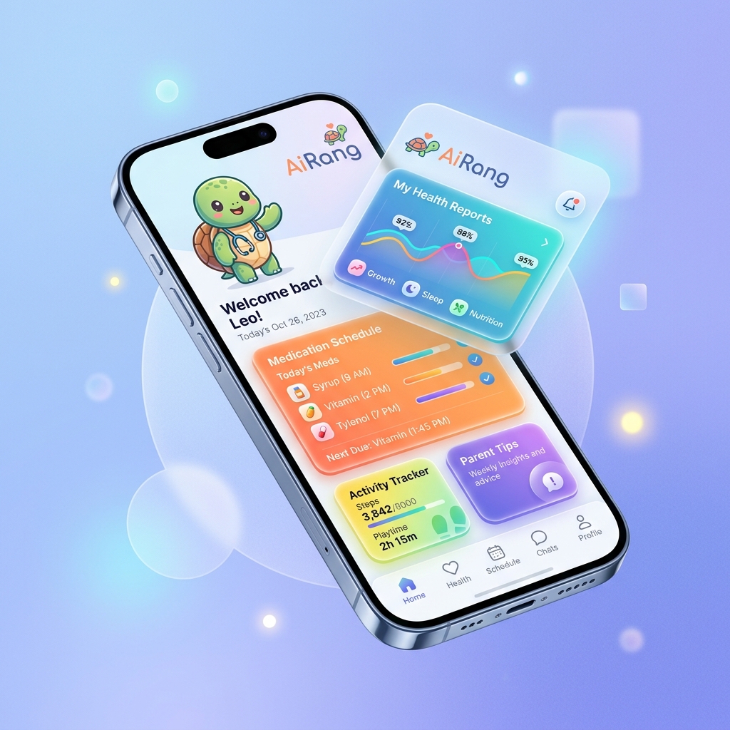 AiRang Premium Dashboard Mockup